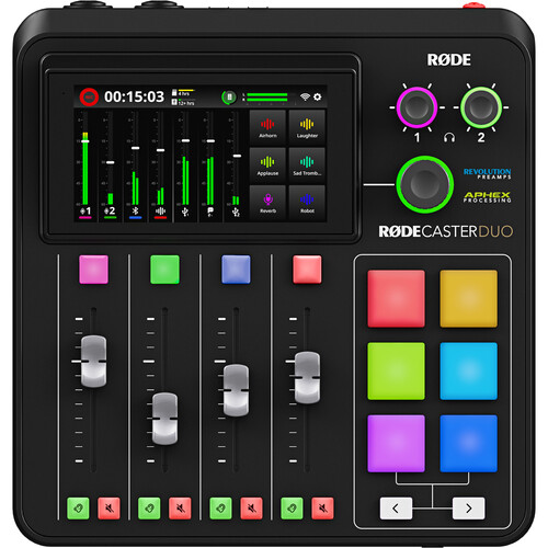 RODE RODECaster Duo Integrated Audio Production Studio - Image 2