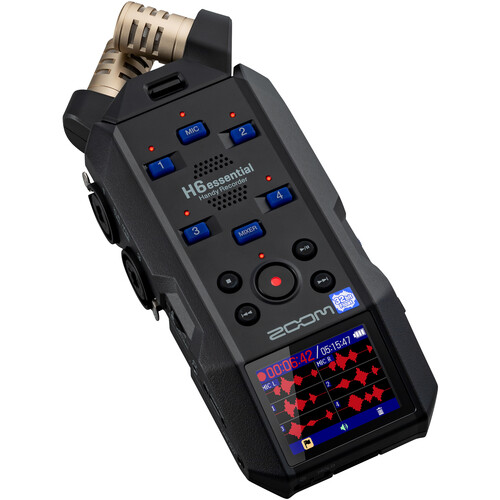 Zoom H6essential 6-Track 32-Bit Float Portable Audio Recorder - Image 4