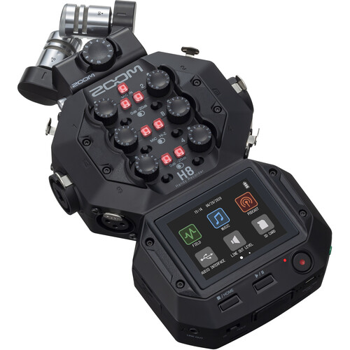 Zoom H8 8-Input / 12-Track Portable Handy Recorder - Image 3